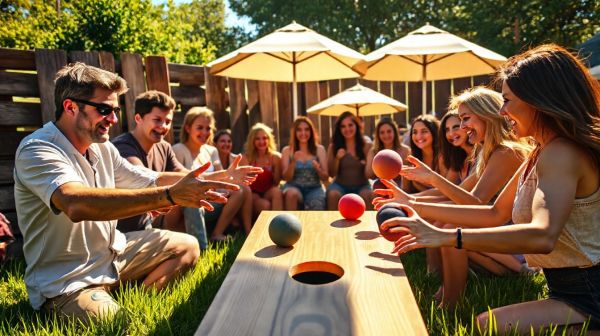 Les tendances novatrices des designeurs de cornhole aux États-Unis