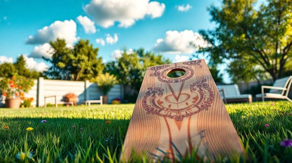 Les tendances novatrices des designeurs de cornhole aux États-Unis